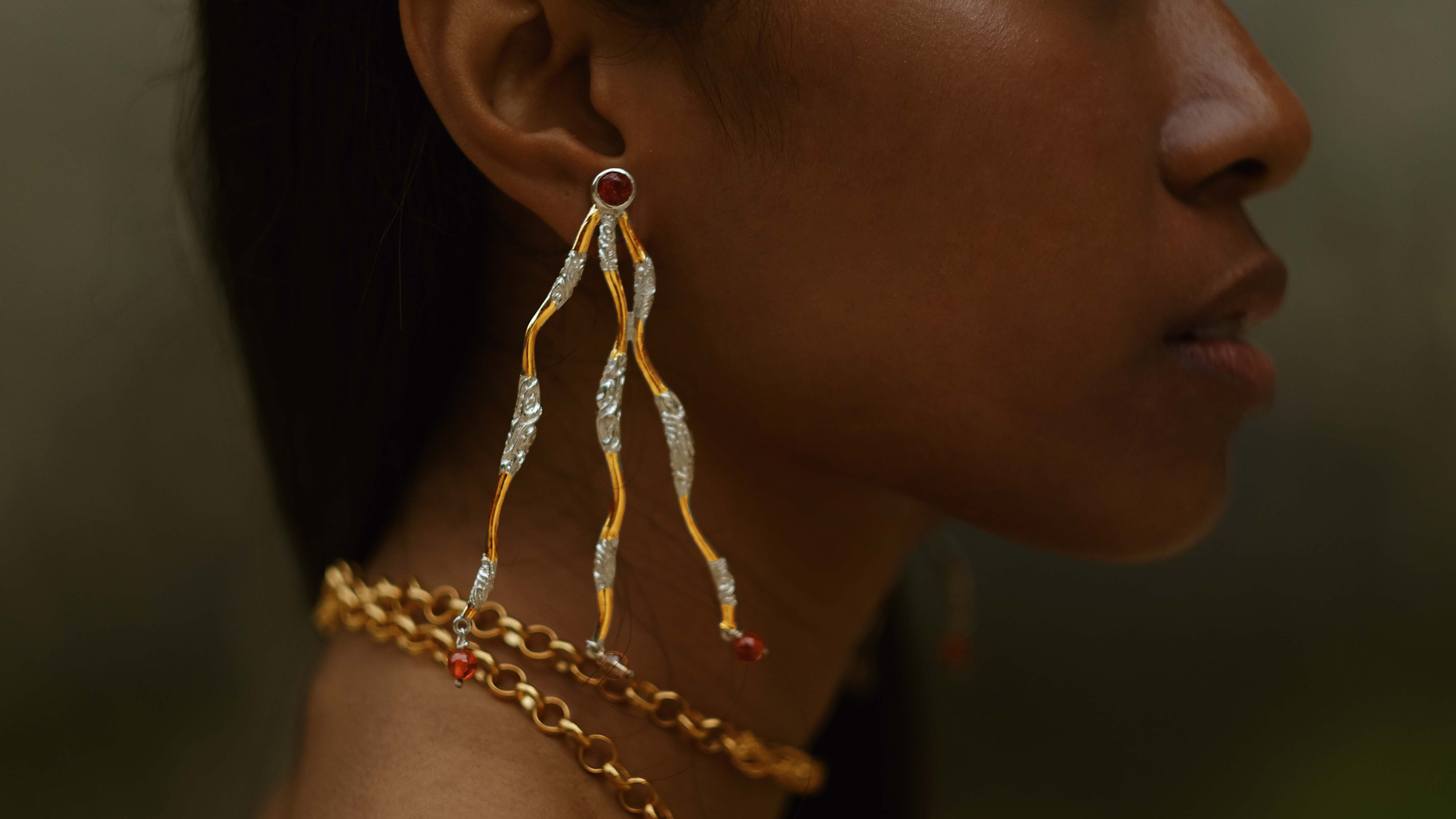 Banyan Earrings | Silver