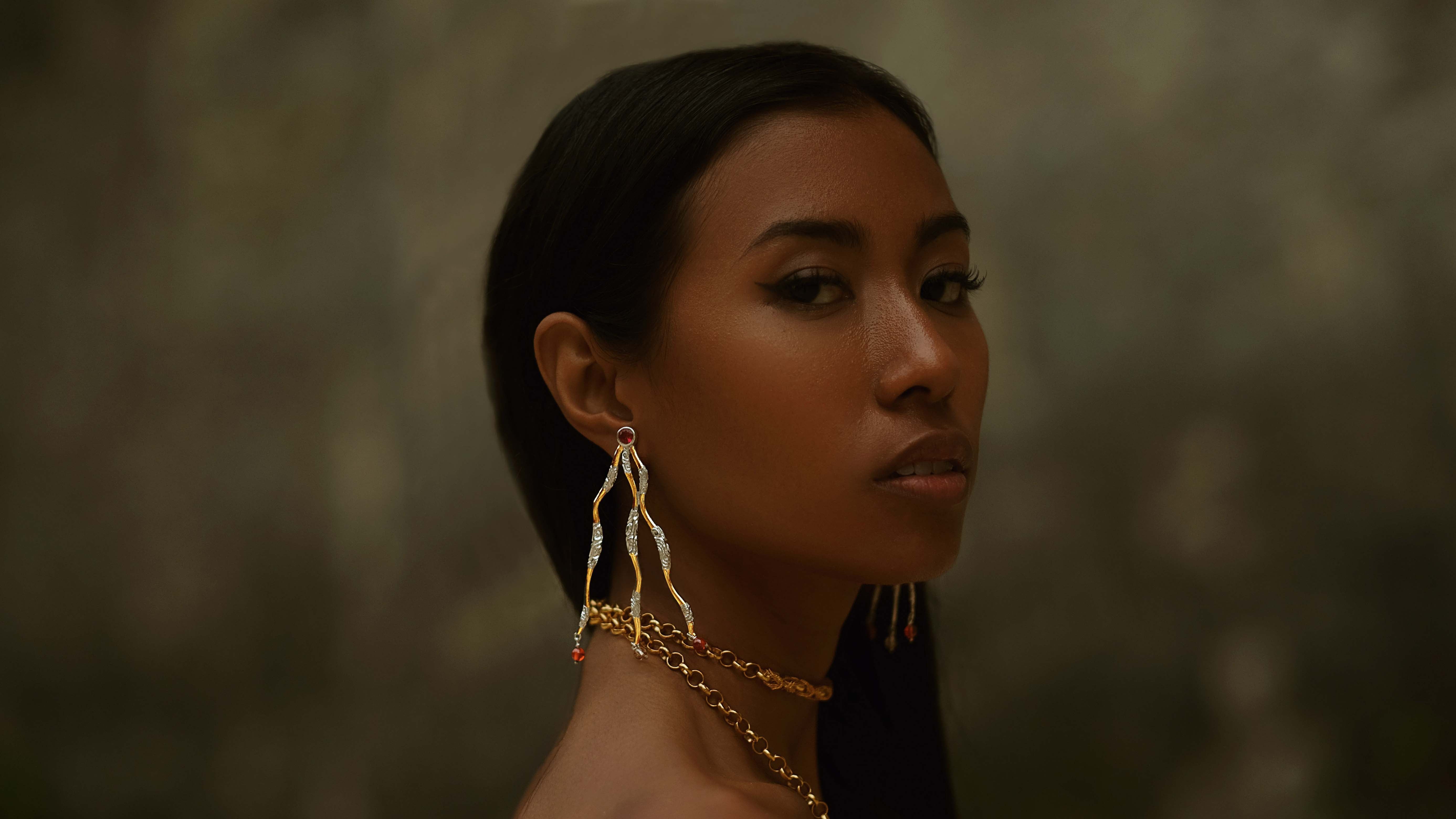 Banyan Earrings | Silver