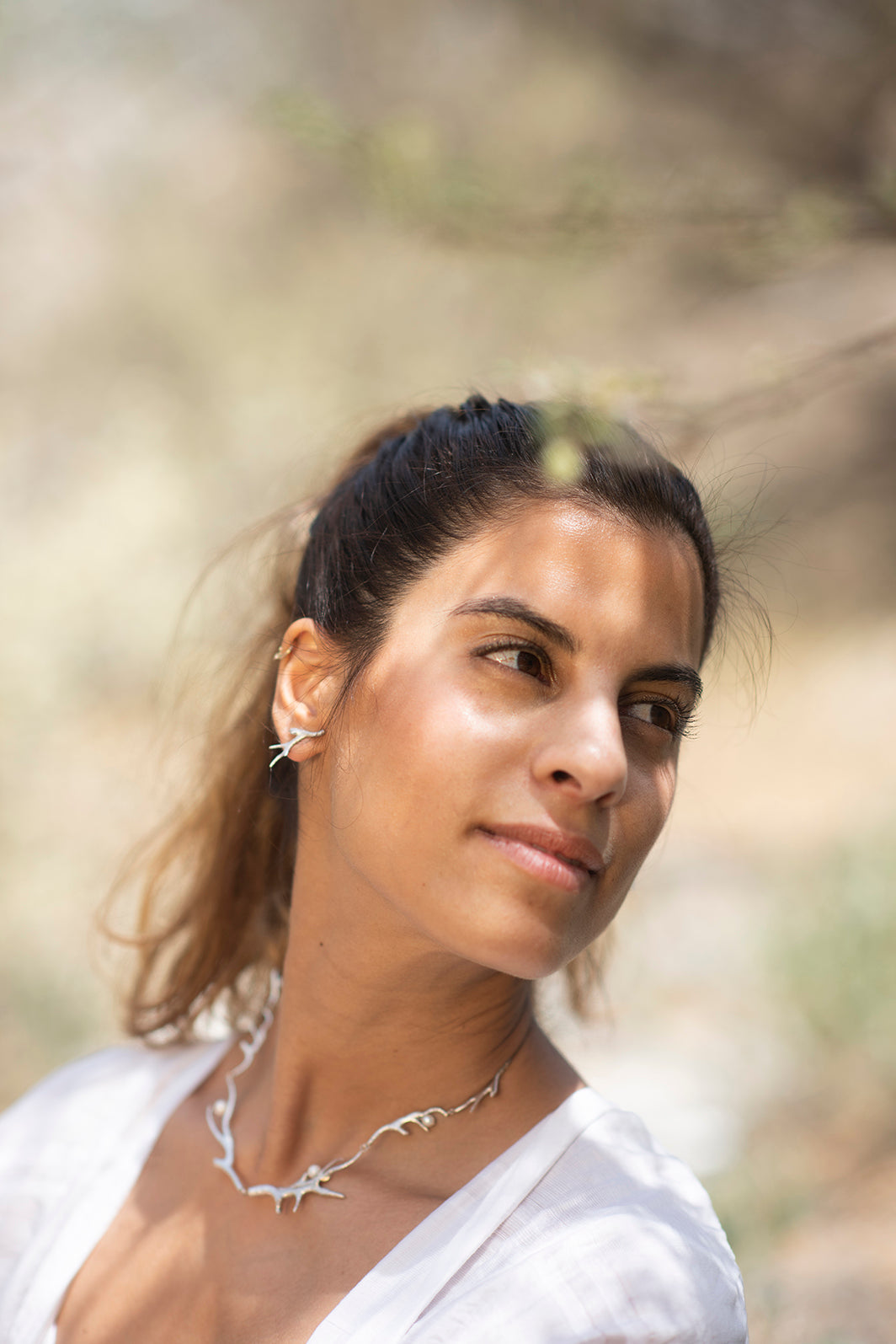 Salina Studs | Silver