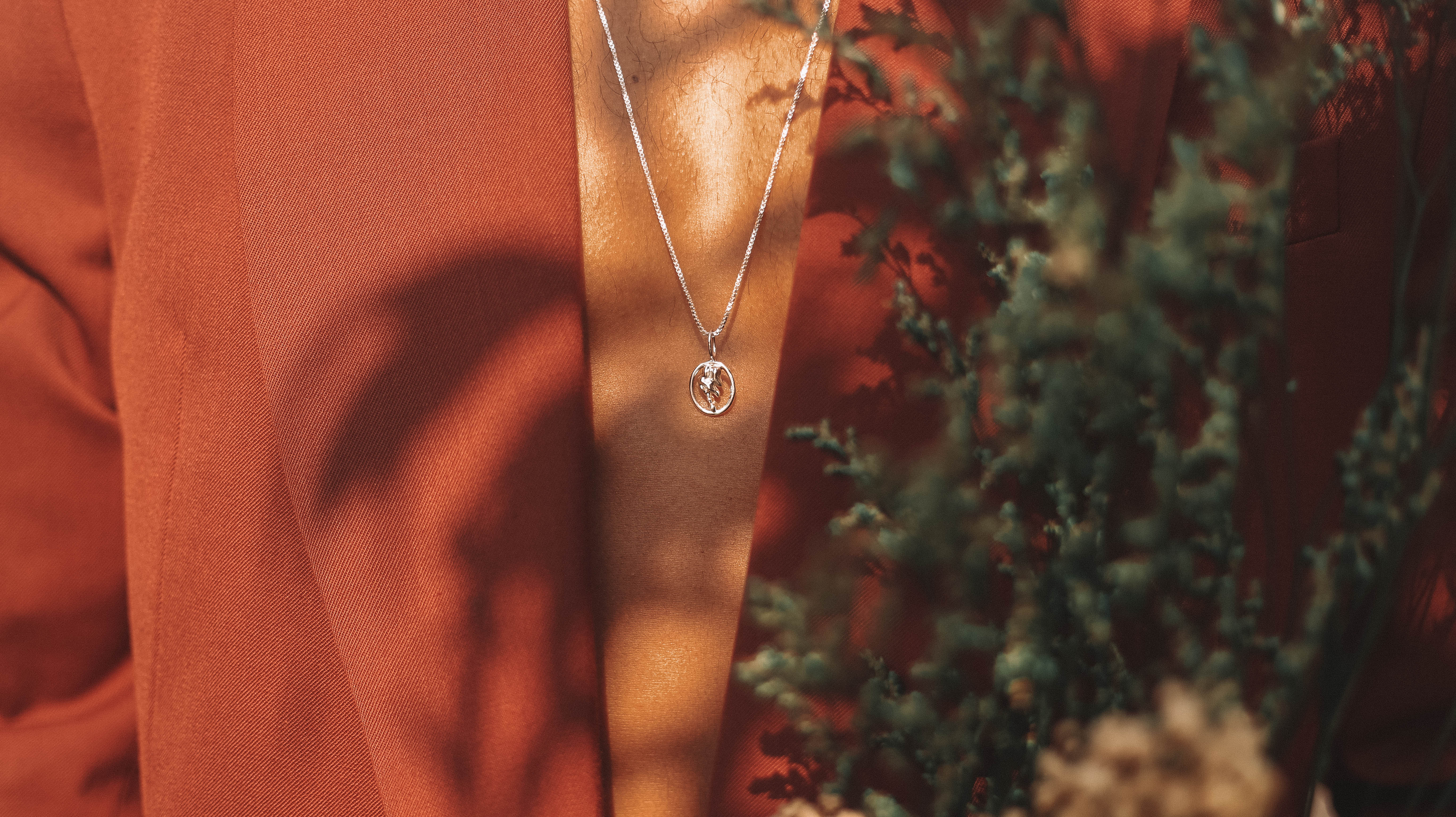 Shams Necklace | Silver