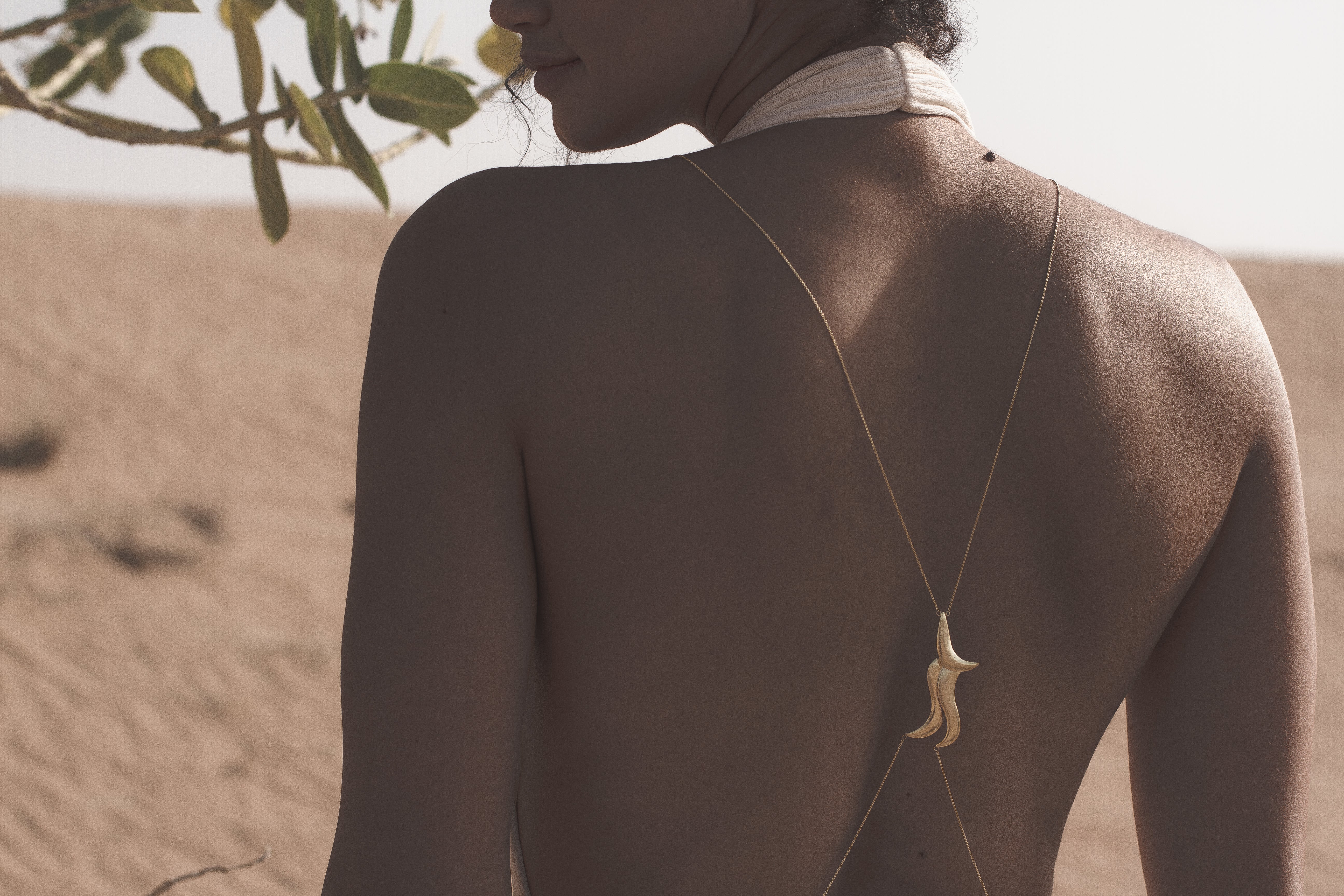 Diyaluna Body Chain | Gold