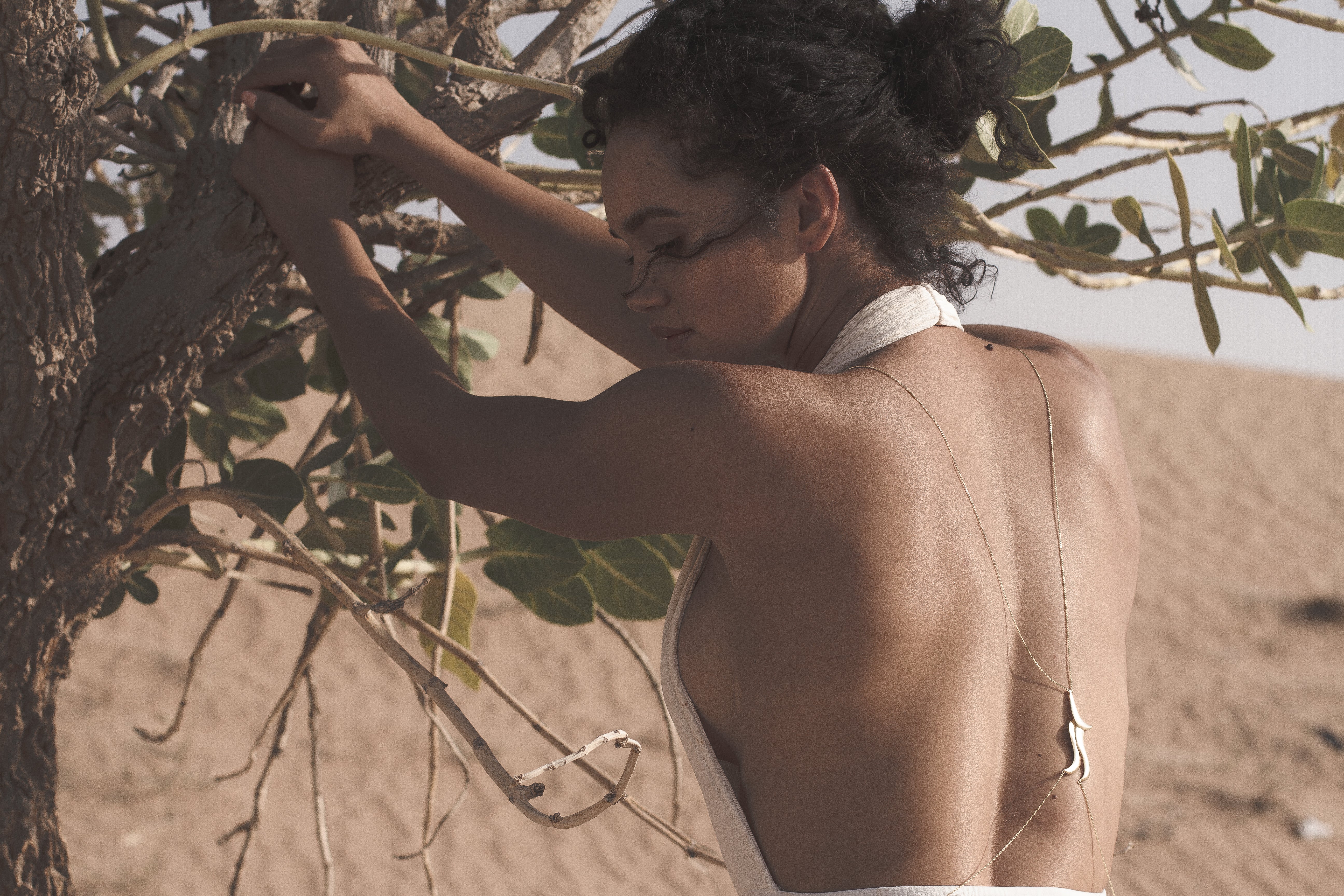 Diyaluna Body Chain | Gold