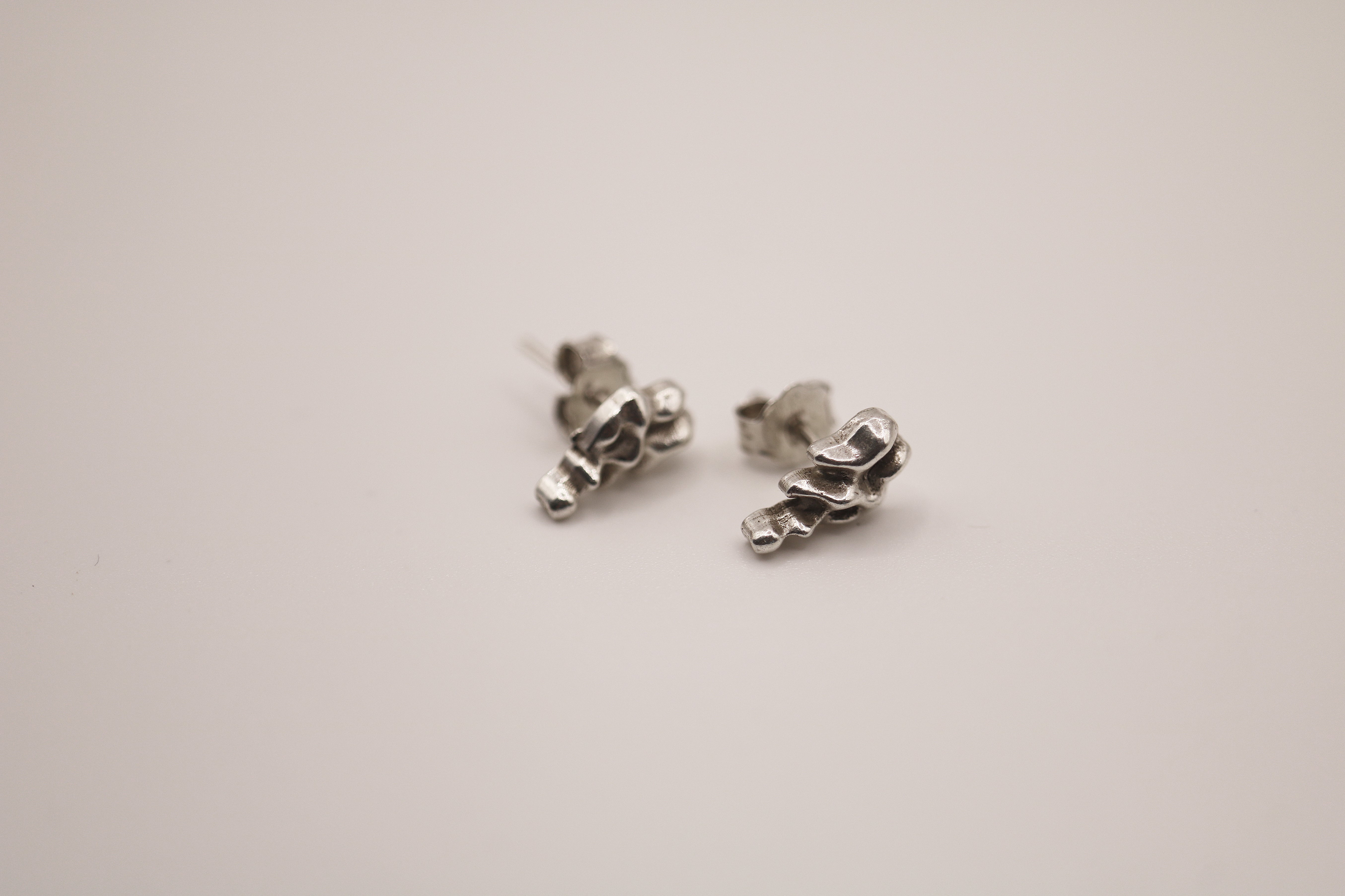 Shams Studs | Silver