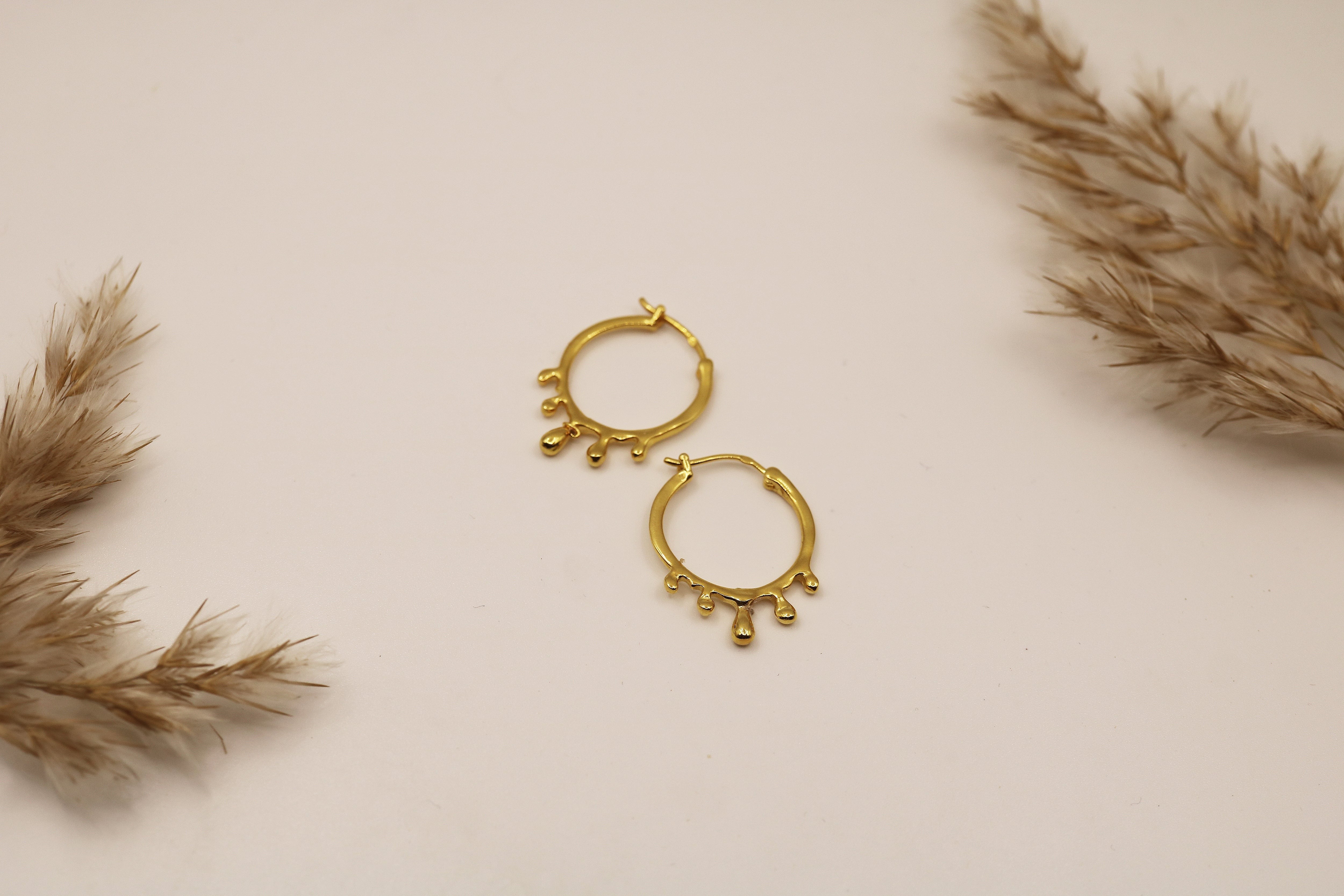 Alaa Hoops | Gold | Small