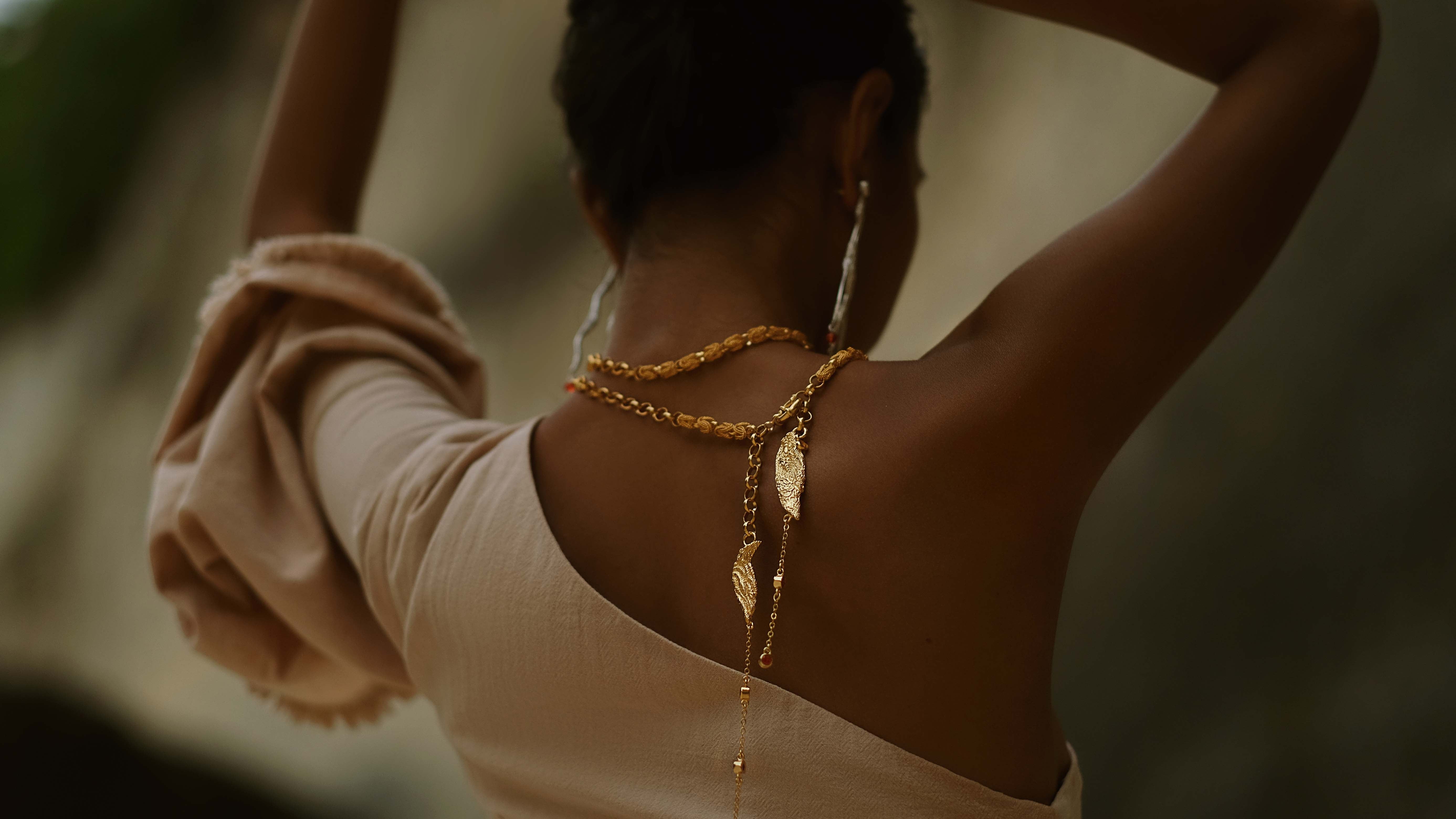 Melaya Necklace | Gold