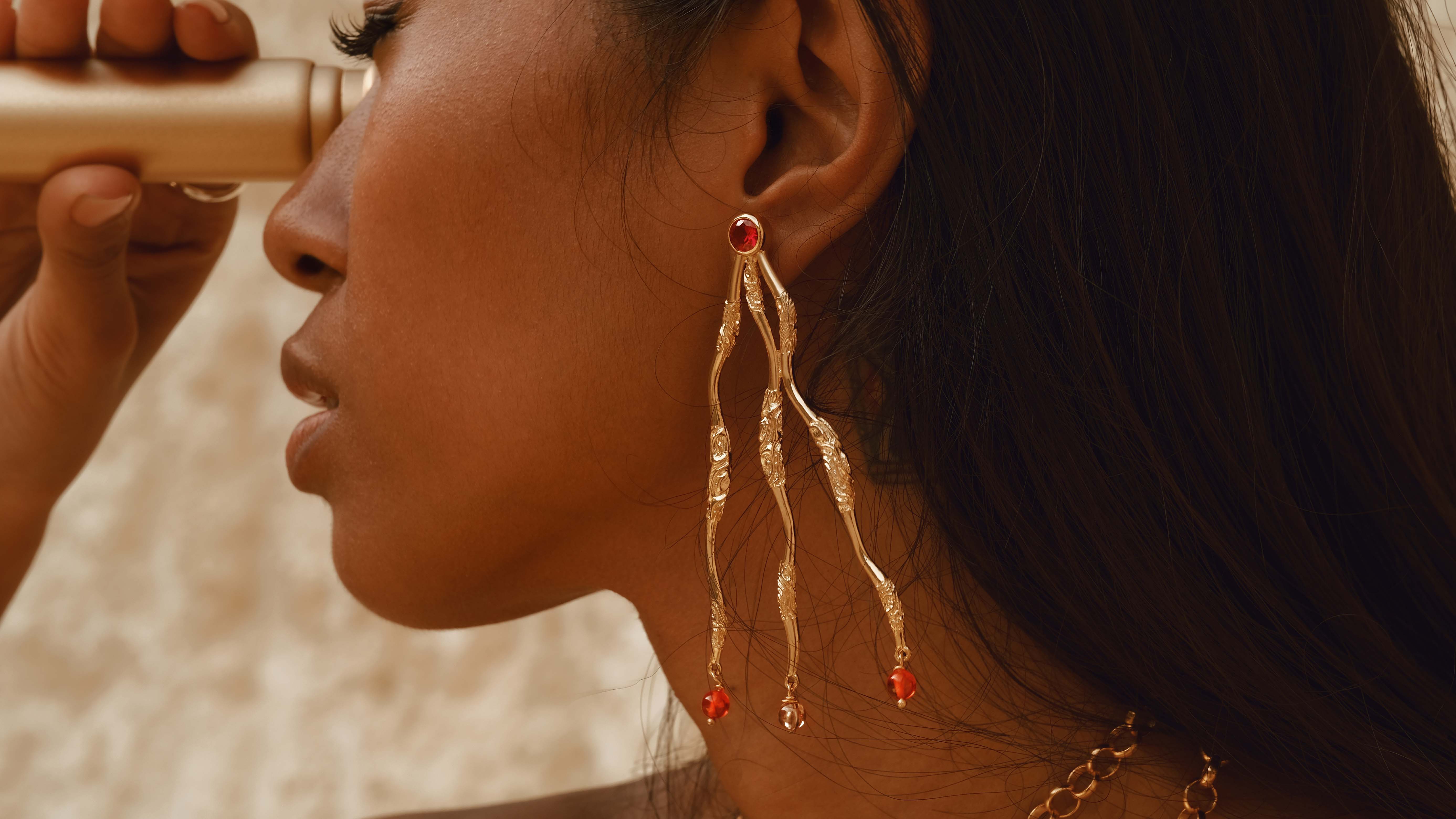 Banyan Earrings | Gold